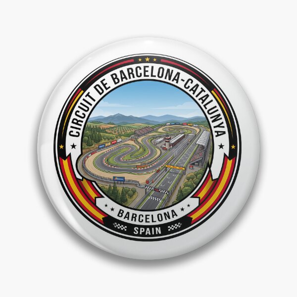 Item preview, Barcelona Formula 1 Circuit Spain designed and sold by enzoade.