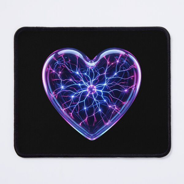 Item preview, Electric Heart Plasma Ball Design designed and sold by SmallDart Creations.