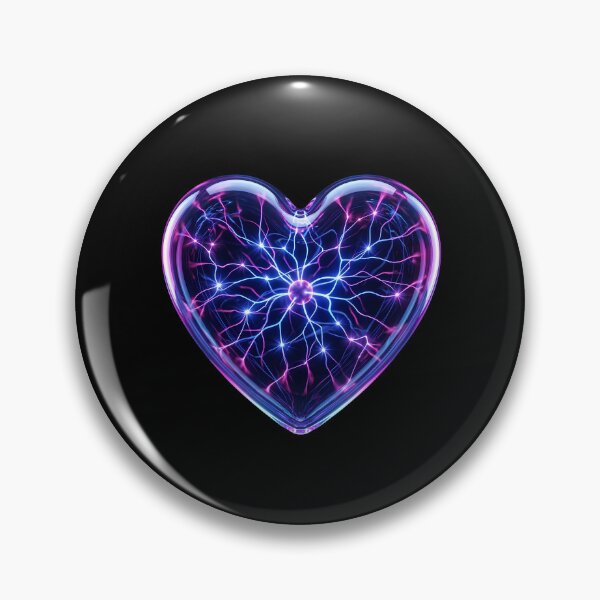 Item preview, Electric Heart Plasma Ball Design designed and sold by SmallDart Creations.