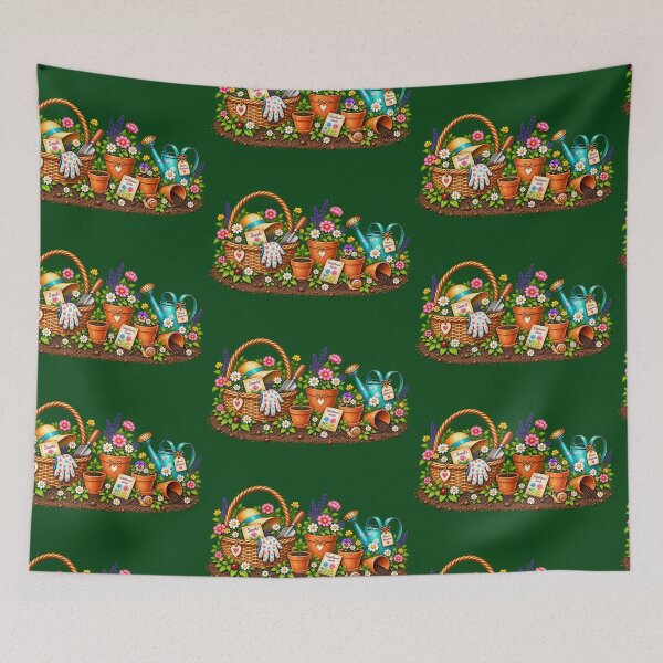 Item preview, Charming Vintage Garden Day designed and sold by JessouArt.
