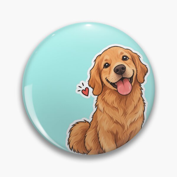 Item preview, GOLDEN RETRIEVER - STICKER designed and sold by CROFTARTS.