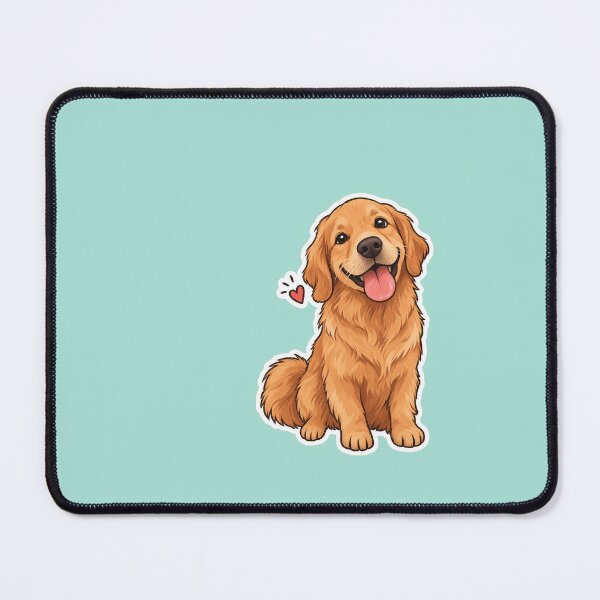 Item preview, GOLDEN RETRIEVER - STICKER designed and sold by CROFTARTS.