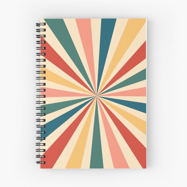 Item preview, 70s Nostalgia Sunbeam Burst – Mid-Century Graphic Radial Pattern designed and sold by Frohyou.