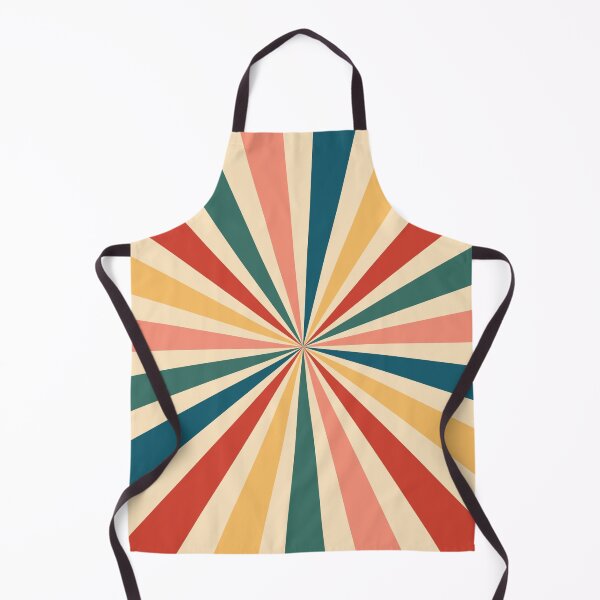 Item preview, 70s Nostalgia Sunbeam Burst – Mid-Century Graphic Radial Pattern designed and sold by Frohyou.