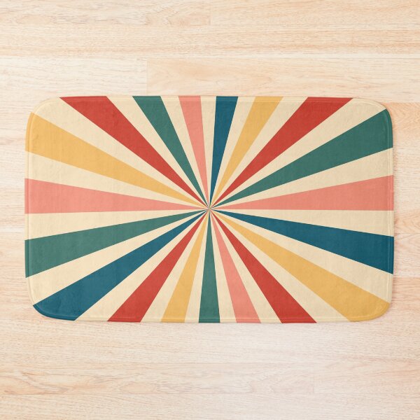 Item preview, 70s Nostalgia Sunbeam Burst – Mid-Century Graphic Radial Pattern designed and sold by Frohyou.