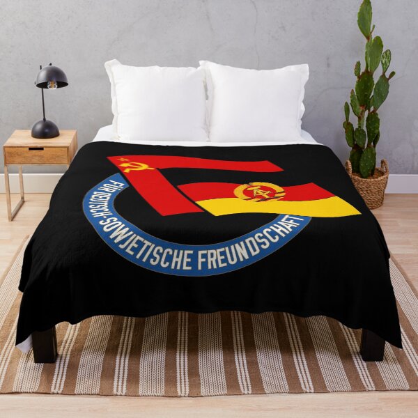 Item preview, German-Soviet Friendship GDR Flag designed and sold by Loona97.