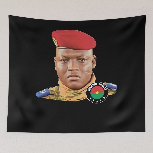 Item preview, Burkina Faso - Ibrahim Traore designed and sold by isidrapaq21.