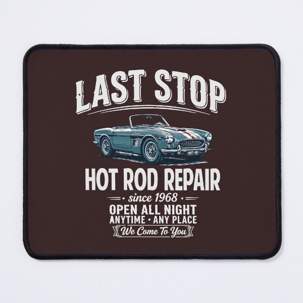 Item preview, Hot Rod Repair Last Stop Vintage Car Garage Humor  designed and sold by Colorfulman.