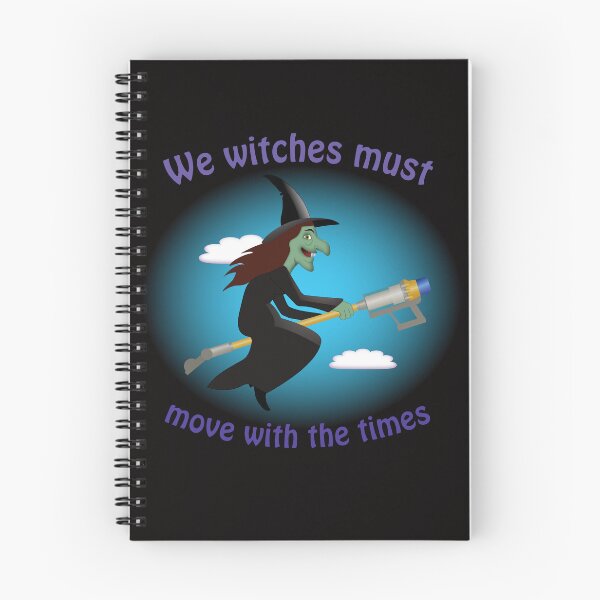 Item preview, Halloween witch moving with the times designed and sold by ChimaGraphics.