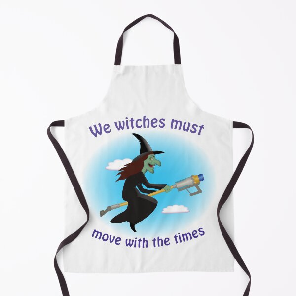 Item preview, Halloween witch moving with the times designed and sold by ChimaGraphics.