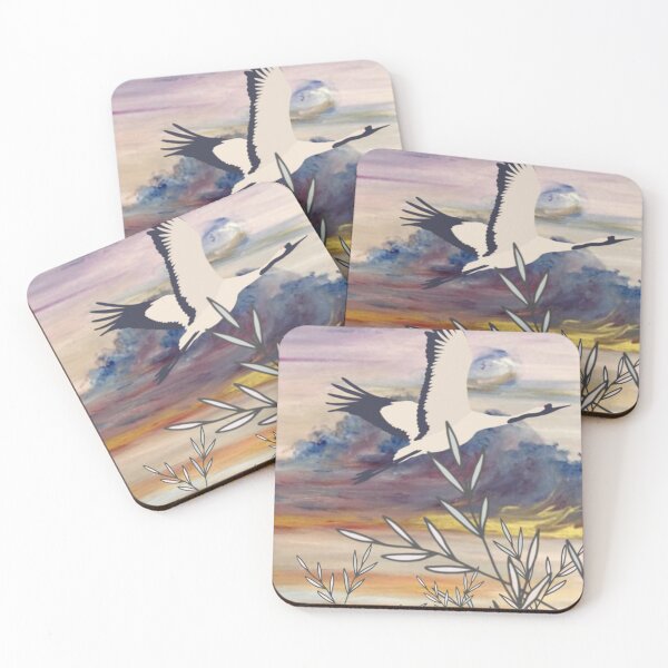Item preview, Flight of Peace, digital collage art  designed and sold by GiSilver.