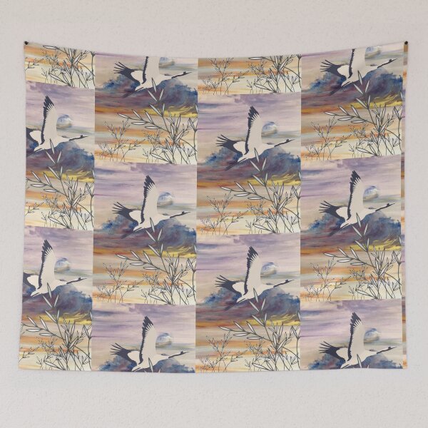 Item preview, Flight of Peace, digital collage art  designed and sold by GiSilver.
