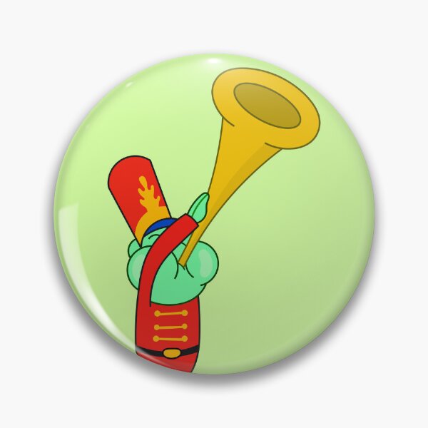 Item preview, SpongeBob- fish playing the trumpet in the Bubble Bowl designed and sold by DibujandoPorfa.