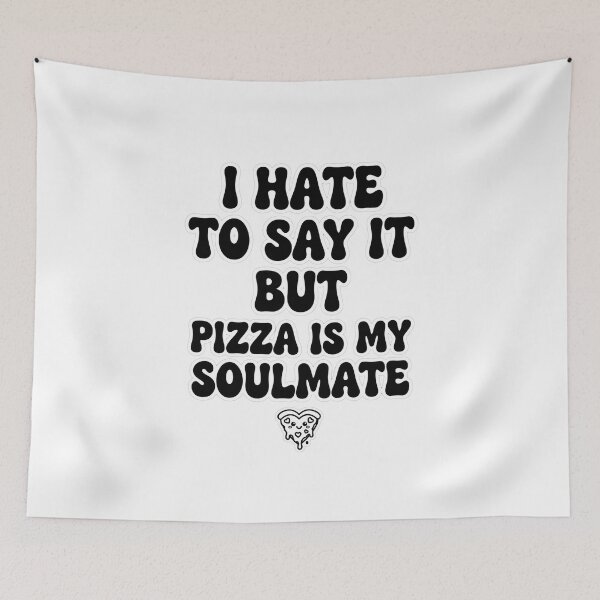 Item preview, Funny Pizza Soulmate Foodie Shirt designed and sold by Tininai.