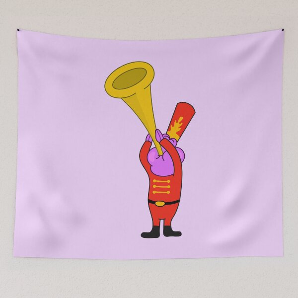 Item preview, Copy of SpongeBob - fish 3 playing the trumpet in the Bubble Bowl designed and sold by DibujandoPorfa.