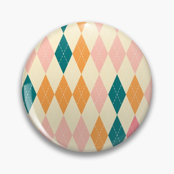 Item preview, Retro Preppy Argyle – Vintage Knit Diamond Plaid Pattern designed and sold by Frohyou.