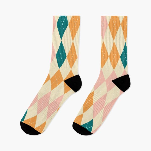 Item preview, Retro Preppy Argyle – Vintage Knit Diamond Plaid Pattern designed and sold by Frohyou.
