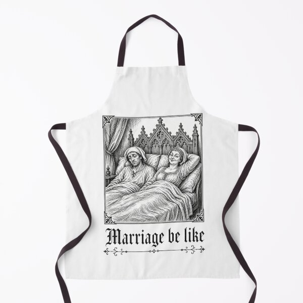 Item preview, El matrimonio es como el de una pareja medieval. designed and sold by lArtsCorner.