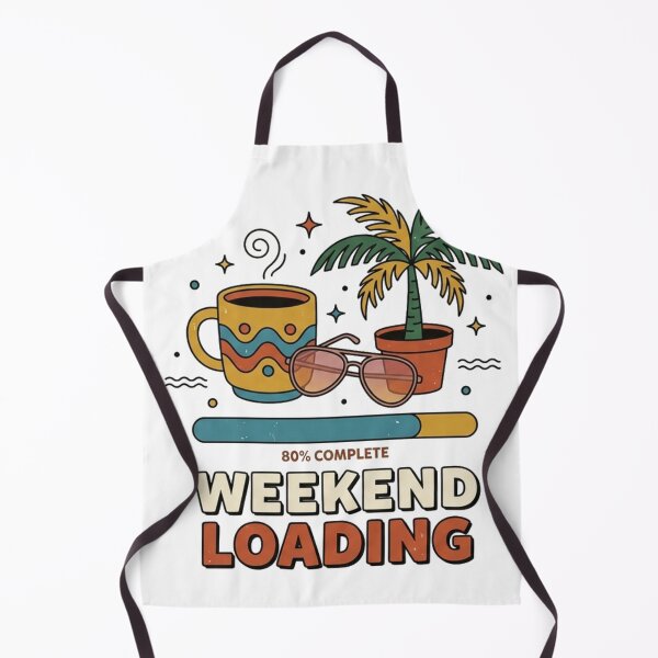 Item preview, Weekend Loading Funny Coffee Vacation Retro Design designed and sold by meghnad.