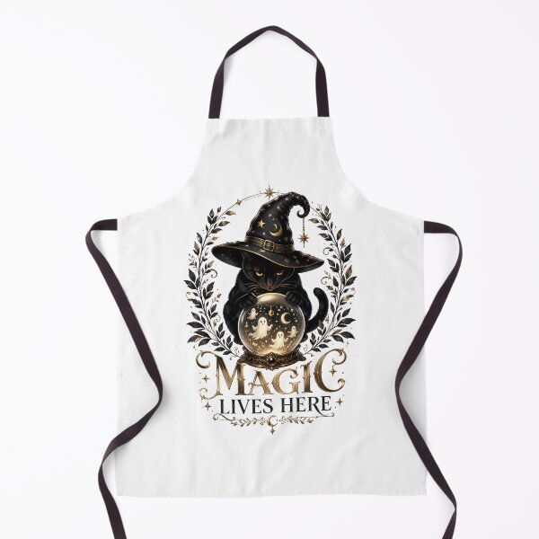 Item preview, Magic Lives Here Black Cat Crystal Ball designed and sold by Sovereign Supply Co..