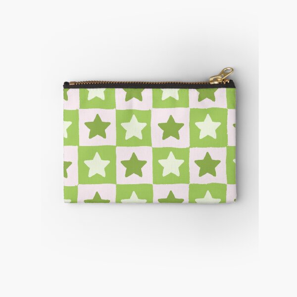 Item preview, Danish Pastel Checkerboard Stars – Y2K Retro Chequer & Star Pattern designed and sold by Frohyou.