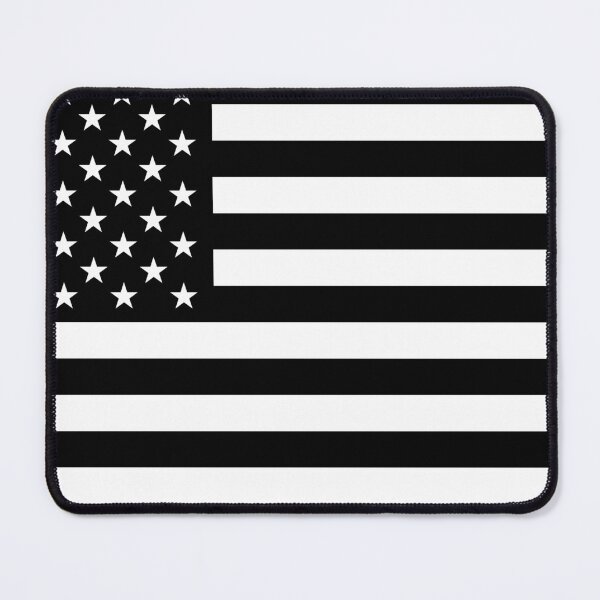 Item preview, United States of America Flag in Black & White designed and sold by Karate Octopus.