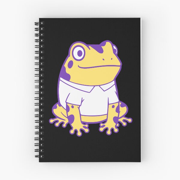 Item preview, Funny Frog Teacher Retro Cartoon Illustration designed and sold by Heaton-B-Design.