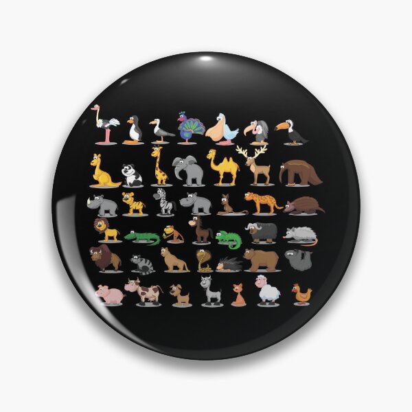 Item preview, "Mega Collection of Diverse Cartoon Animals designed and sold by Johnnies.