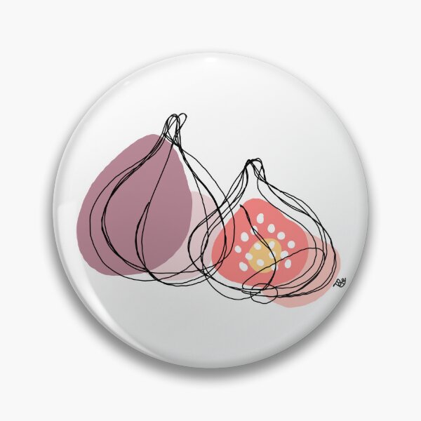Item preview, Getting Figgy With It Line Art Illustration designed and sold by Evil B Creative.