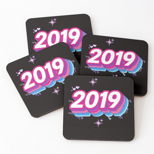 Item preview, 2019-Stars-Pink Purple & Blue designed and sold by Snapdragon Designs.