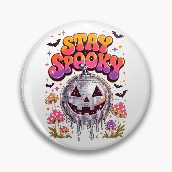 Item preview, Stay Spooky Disco Pumpkin Mushroom Halloween designed and sold by Sovereign Supply Co..