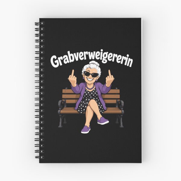 Item preview, Grave refuser, cheeky grandma, pensioner, humor designed and sold by Loona97.