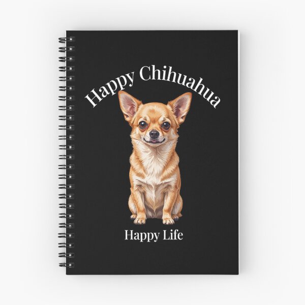 Item preview, Happy Chihuahua Happy Life Pet Dog Owner Art Design designed and sold by fantasticdesign.