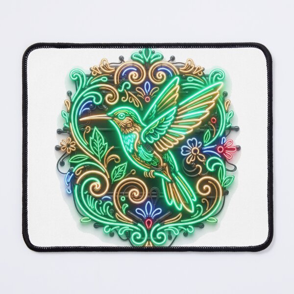 Item preview, Filleted Neon Hummingbird designed and sold by Esencia Argentina.