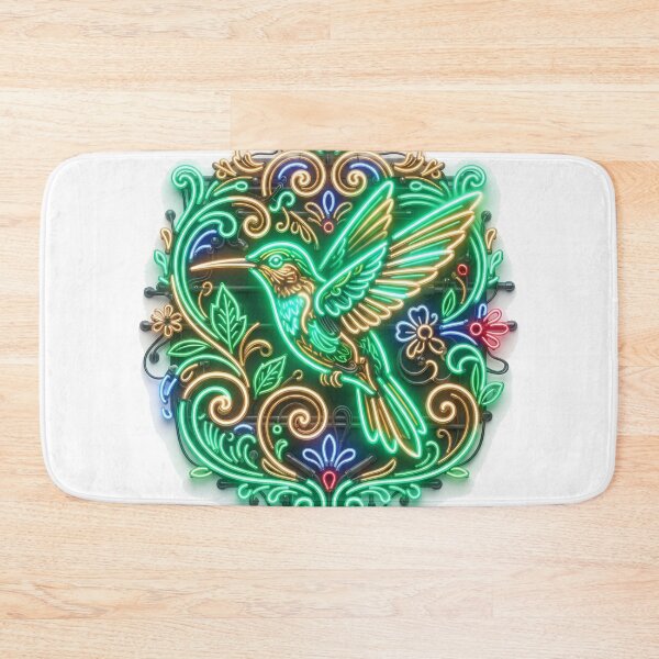 Item preview, Filleted Neon Hummingbird designed and sold by Esencia Argentina.