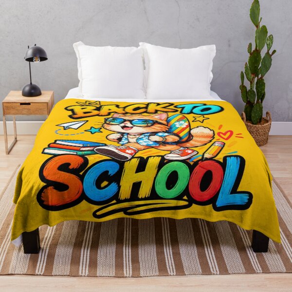 Item preview, Cool peachy Cat Surfer Back to School from beach designed and sold by BLUESKY11a.