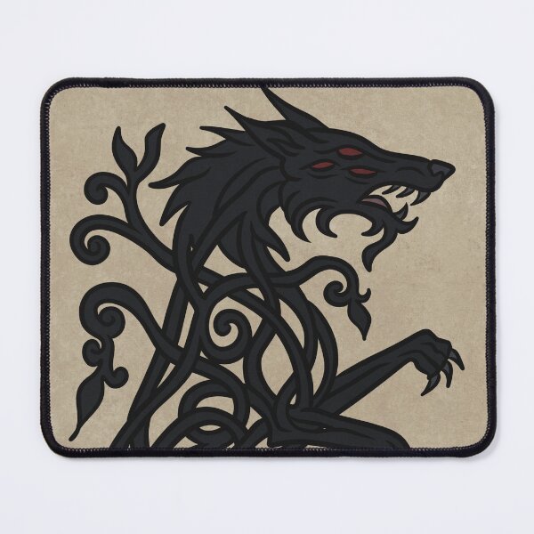 Item preview, Dread Wolf Knotwork designed and sold by Eolasesayelan.