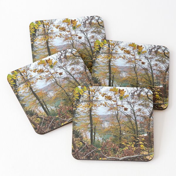 Item preview, Autumnal Weltenburg Gorge designed and sold by Cosmic Landscapes.