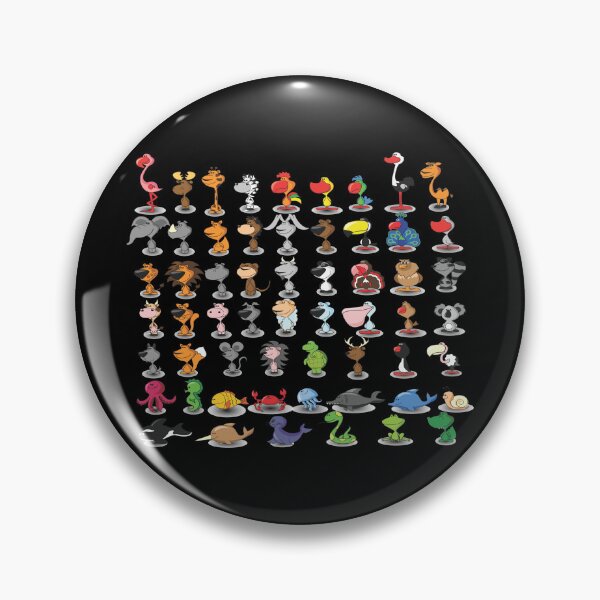 Item preview, Huge Collection of Funny Cartoon Animals and Sea Creatures designed and sold by Johnnies.