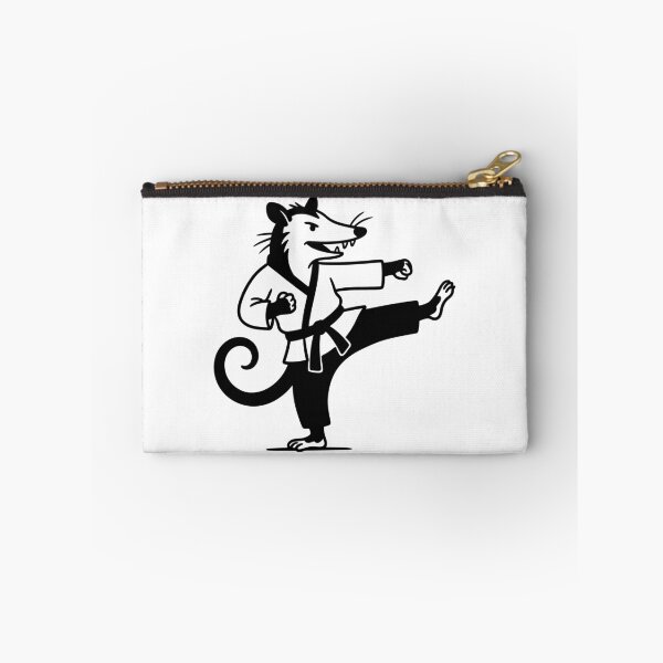 Item preview, Karate-practicing opossum designed and sold by Surprised Hen.