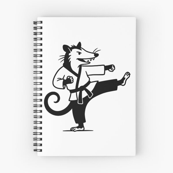 Artikelvorschau, Karate übendes Opossum entworfen und verkauft von Surprised Hen.