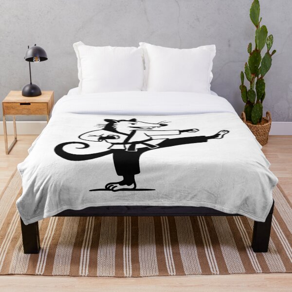 Item preview, Karate-practicing opossum designed and sold by Surprised Hen.