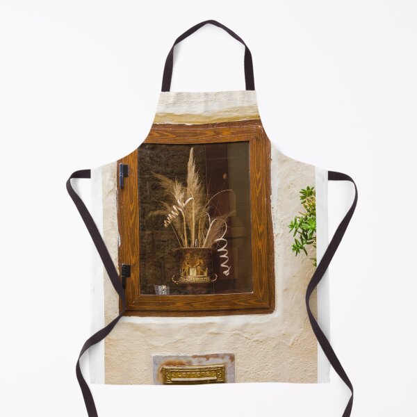 Item preview, Wooden Framed Window Display With Dried Flowers In Ornate Vase And Exterior Plant designed and sold by Nmallia.