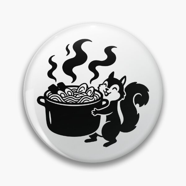 Item preview, Ramen chef squirrel designed and sold by Surprised Hen.