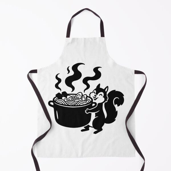 Item preview, Ramen chef squirrel designed and sold by Surprised Hen.