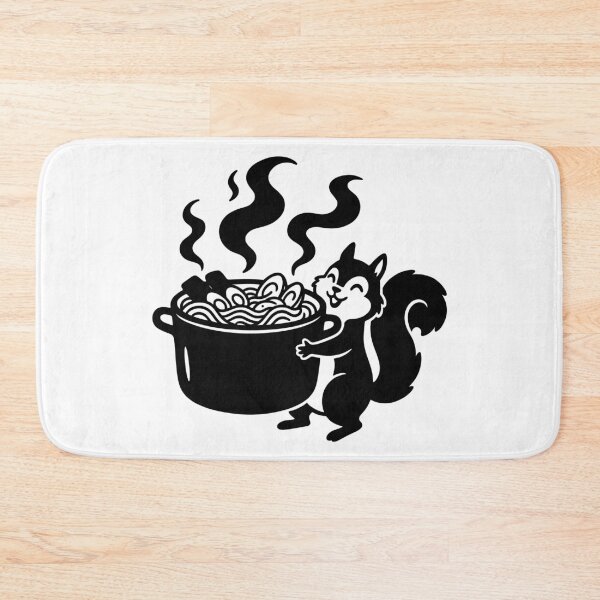 Item preview, Ramen chef squirrel designed and sold by Surprised Hen.