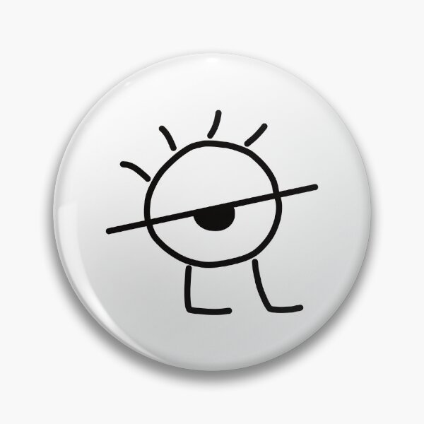 Item preview, Minimalist Eye Character Line Art Drawing designed and sold by AliAltinelArt.