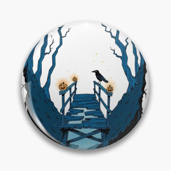 Item preview, Creepy bridge in the forest designed and sold by nomadjoiner.