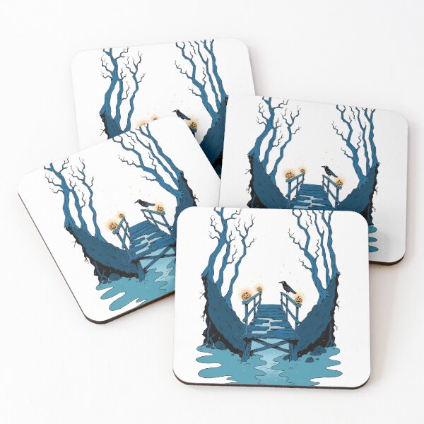 Item preview, Creepy bridge in the forest designed and sold by nomadjoiner.