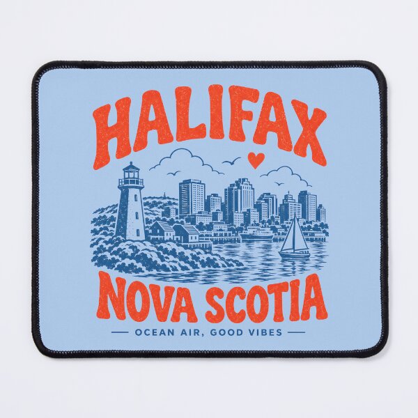 Item preview, Halifax Retro City designed and sold by HowToCanadian.